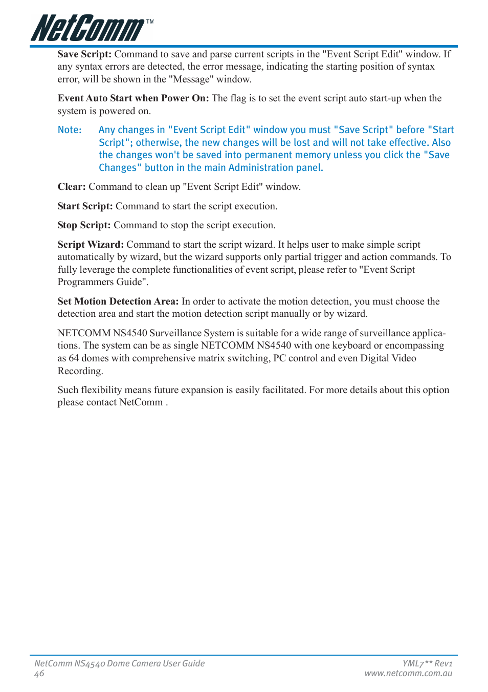 Nortel Networks NS4540 User Manual | Page 46 / 58