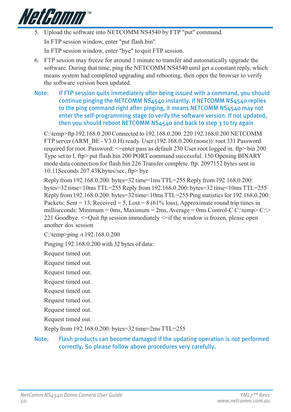 Nortel Networks NS4540 User Manual | Page 50 / 58