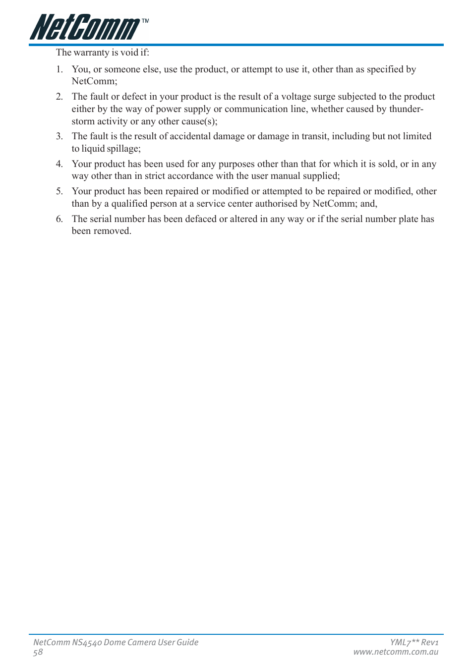 Nortel Networks NS4540 User Manual | Page 58 / 58