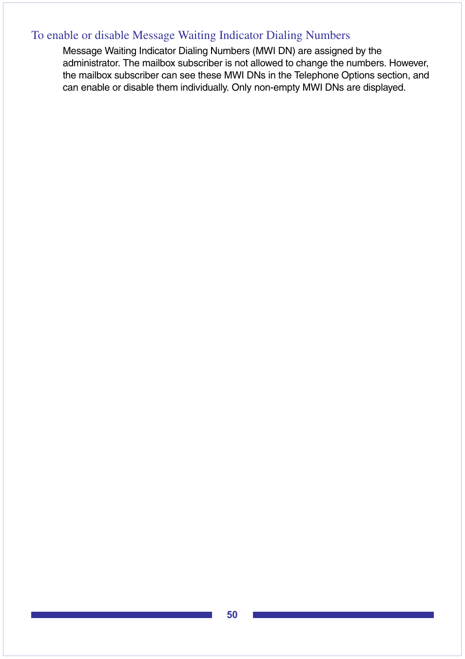 Nortel Networks CallPilot Desktop Messaging User Manual | Page 50 / 72