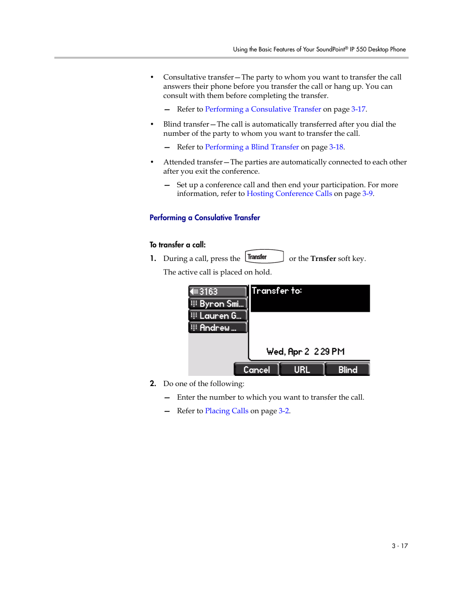 Nortel Networks SoundPoint IP 550 User Manual | Page 63 / 96