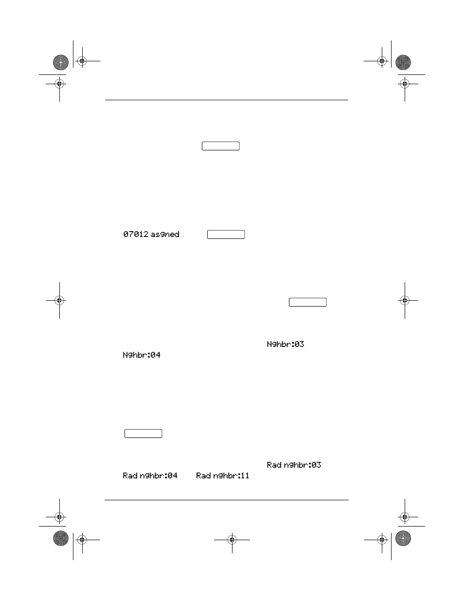 Cells, Cell radios, Cell nghbrs | Cell rad nghbrs | Nortel Networks Companion MICS-XC User Manual | Page 72 / 138