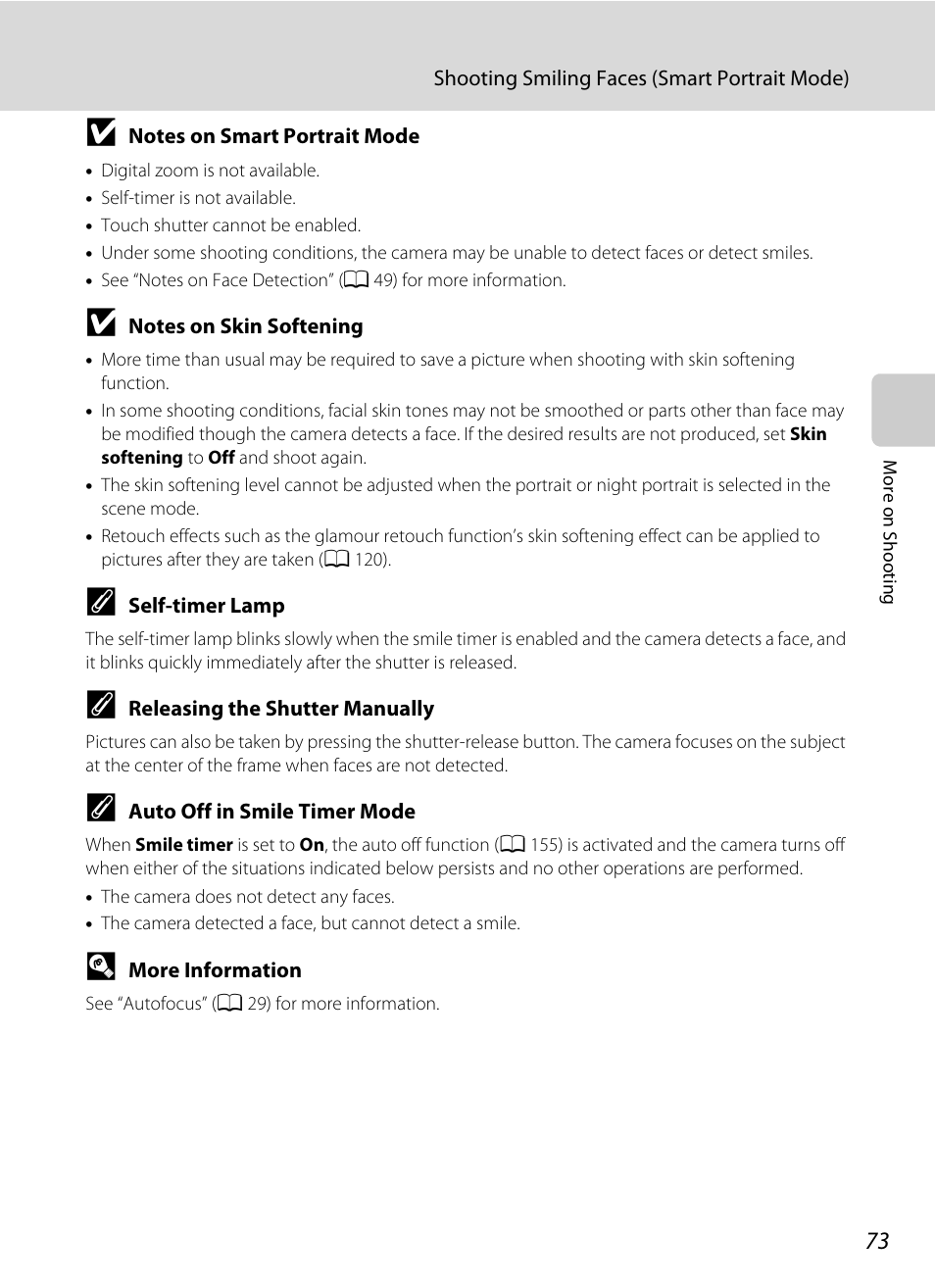 Ures, A 73) | Nortel Networks COOLPIX S80 User Manual | Page 85 / 204