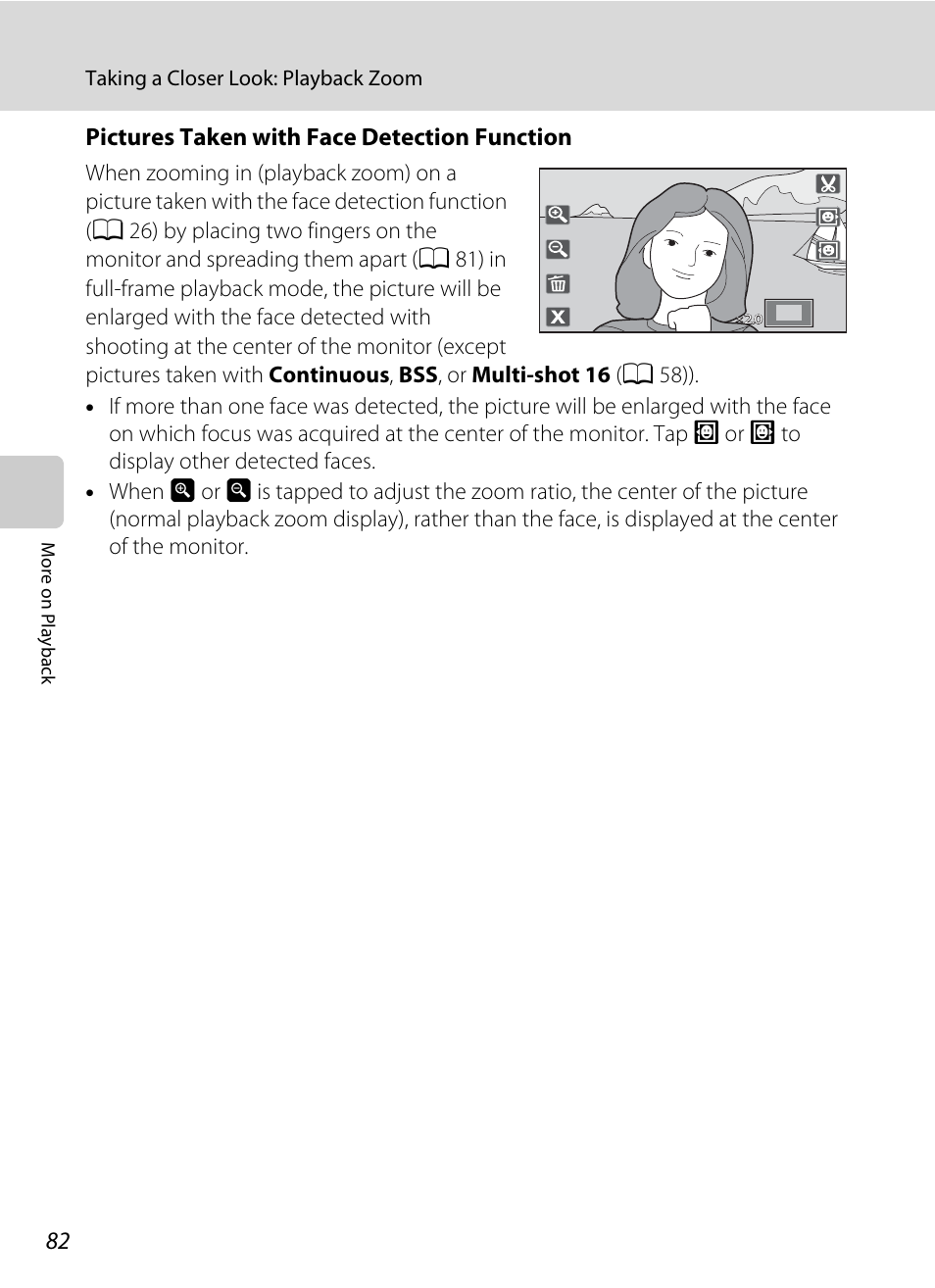 Pictures taken with face detection function | Nortel Networks COOLPIX S80 User Manual | Page 94 / 204