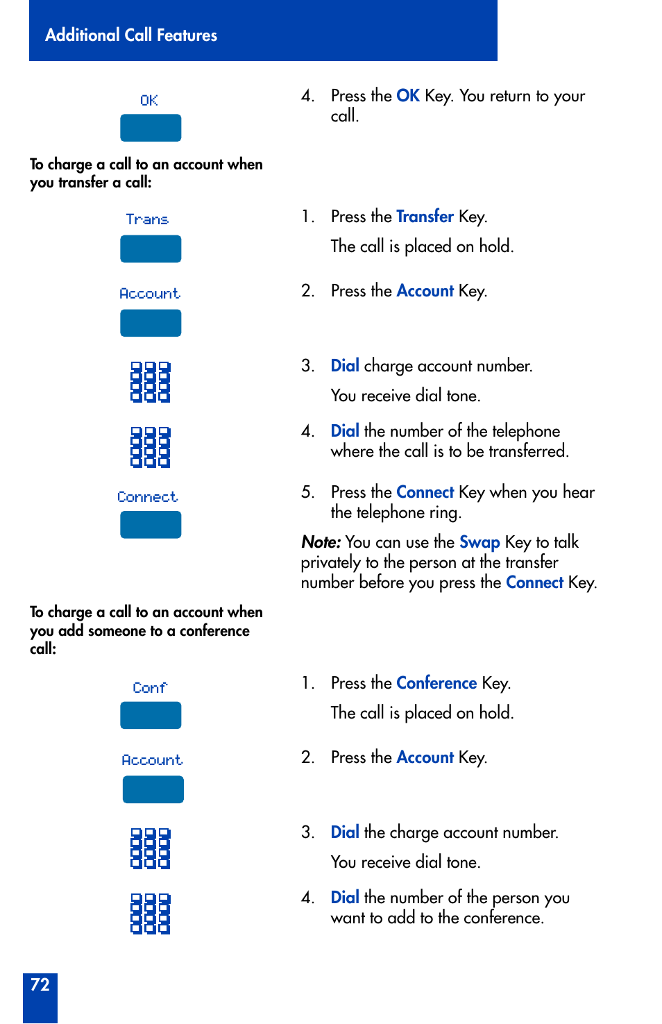 Nortel Networks Meridian M3905 User Manual | Page 72 / 110