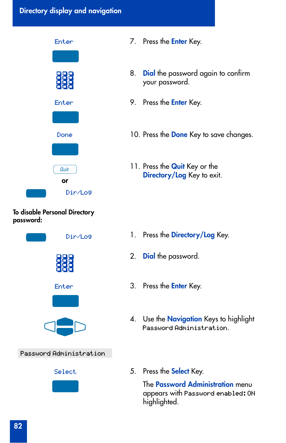 Nortel Networks Meridian M3905 User Manual | Page 82 / 110