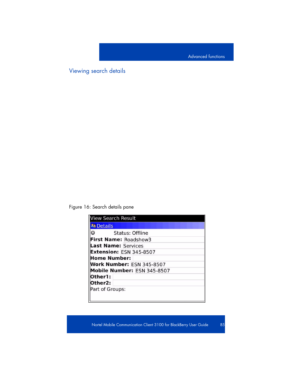 Nortel Networks NN42030-101 User Manual | Page 85 / 108