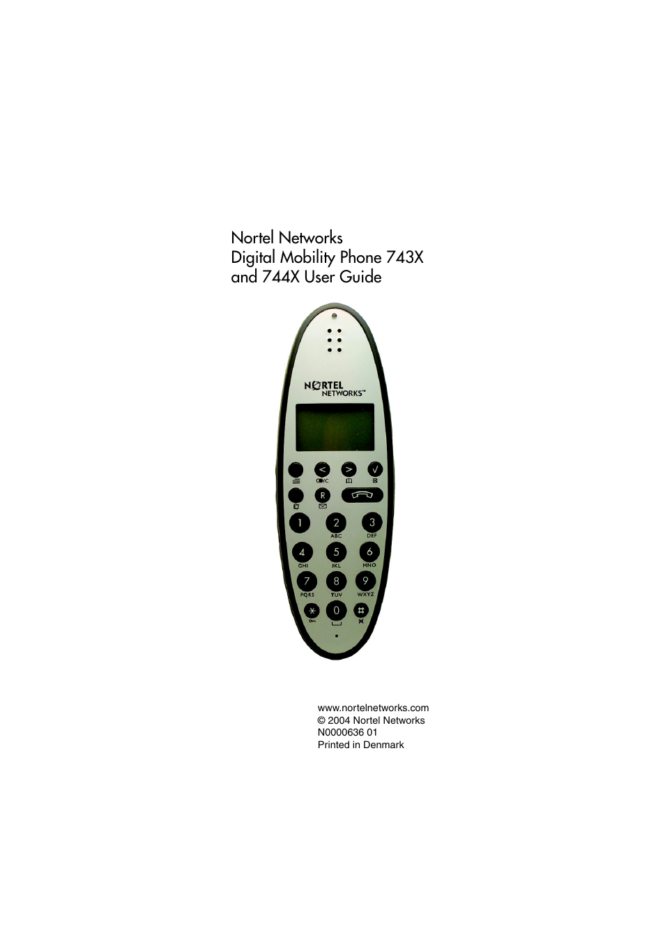 Nortel Networks 744X User Manual | 52 pages