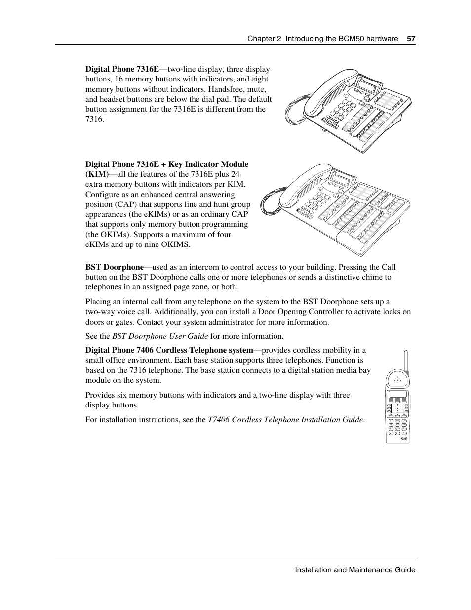 Nortel Networks BCM50 User Manual | Page 57 / 280