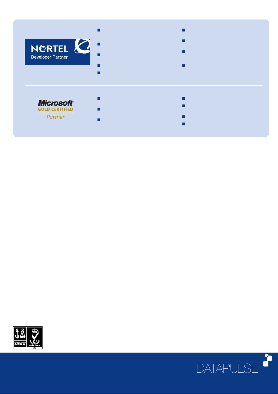 Datapulse, Screen-based console for nortel’s cs1000, Jeni burton, head operator for mediaedge:cia | Nortel Networks INTUITION 1000 User Manual | Page 4 / 4