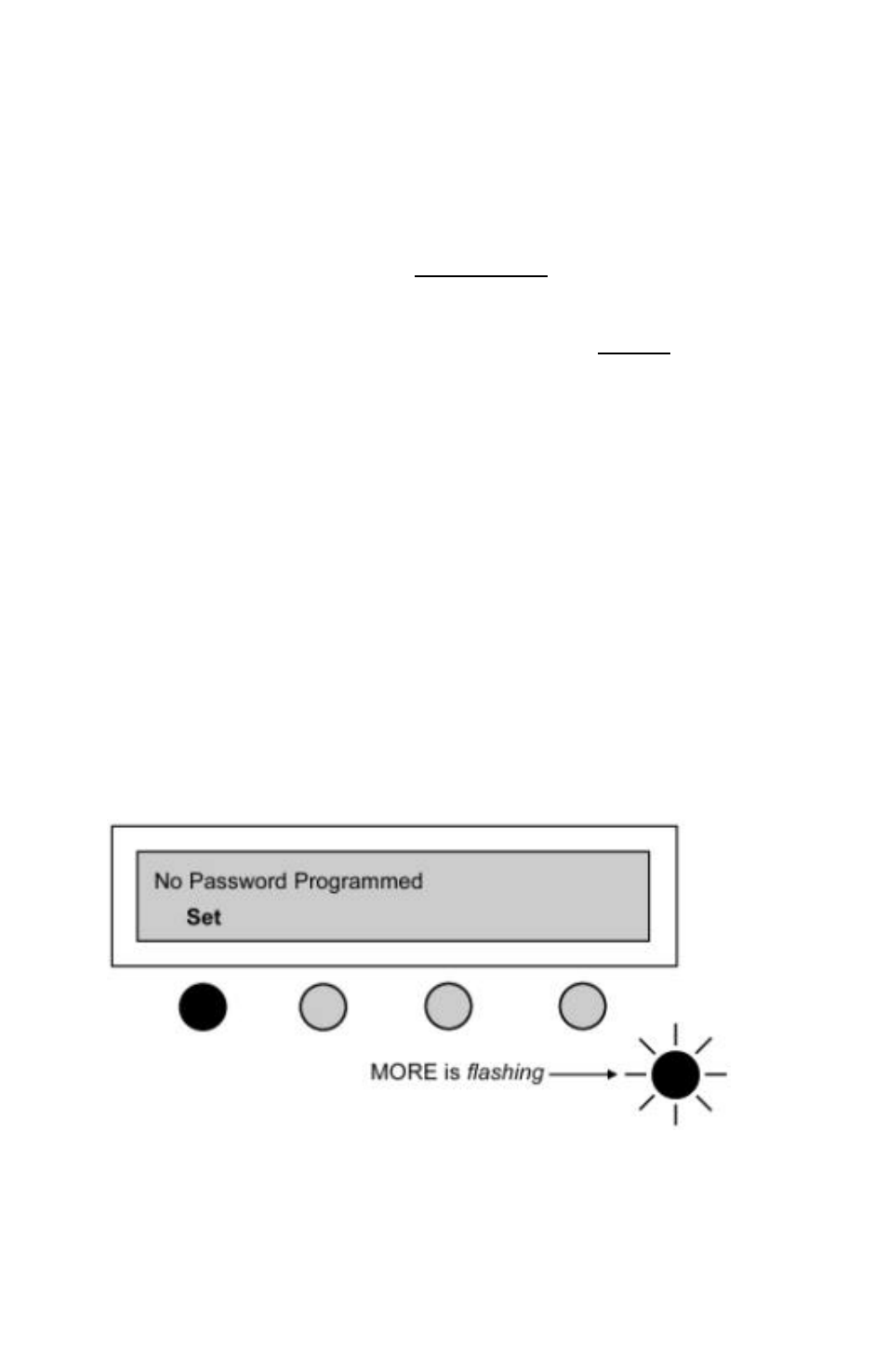 Password selection | Nortel Networks i2021 Series User Manual | Page 44 / 77