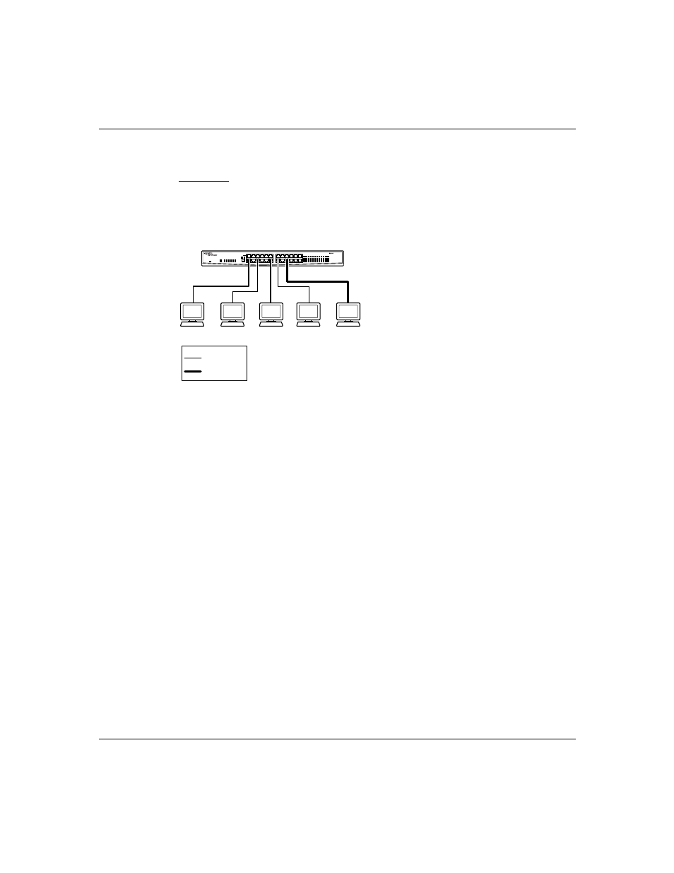 Basic mixed network, Basic mixed network -2, Figure 2-1 | Example of a basic mixed network -2 | Nortel Networks 60-12T User Manual | Page 24 / 40