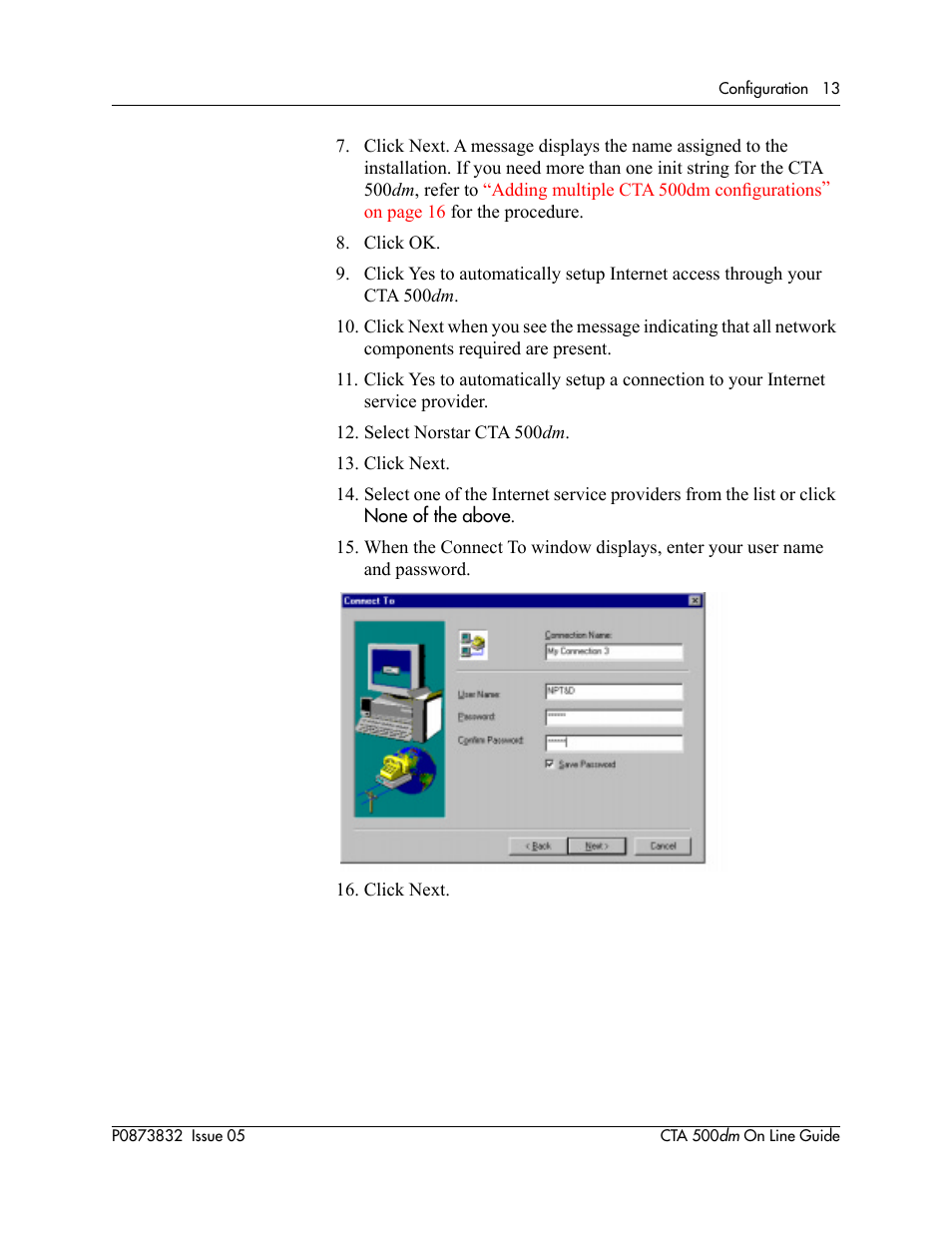 Nortel Networks CTA 500dm User Manual | Page 13 / 86