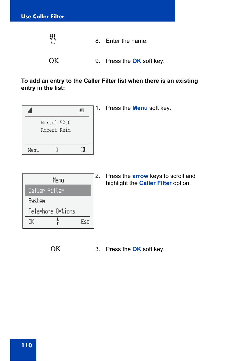 Nortel Networks 4060 User Manual | Page 110 / 174