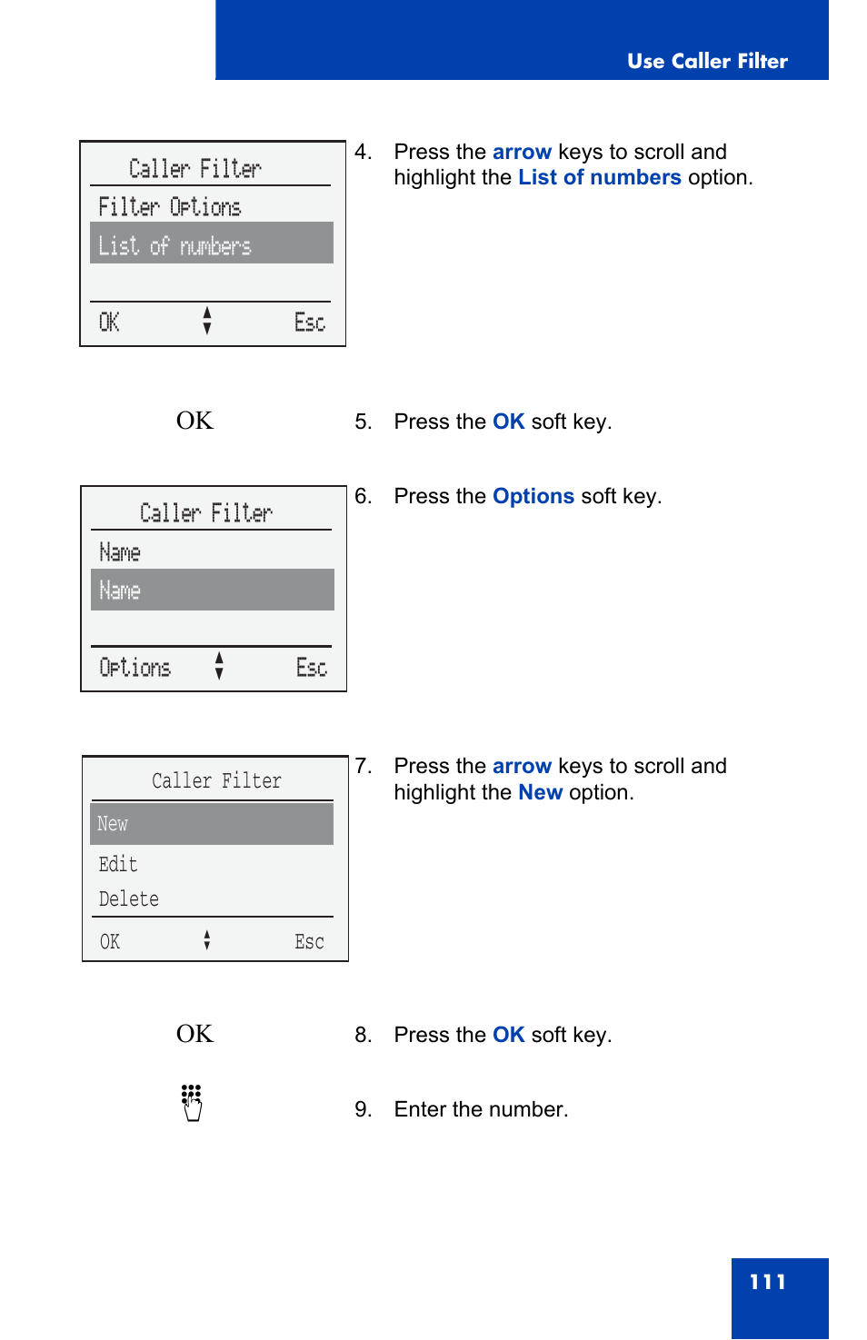 Nortel Networks 4060 User Manual | Page 111 / 174