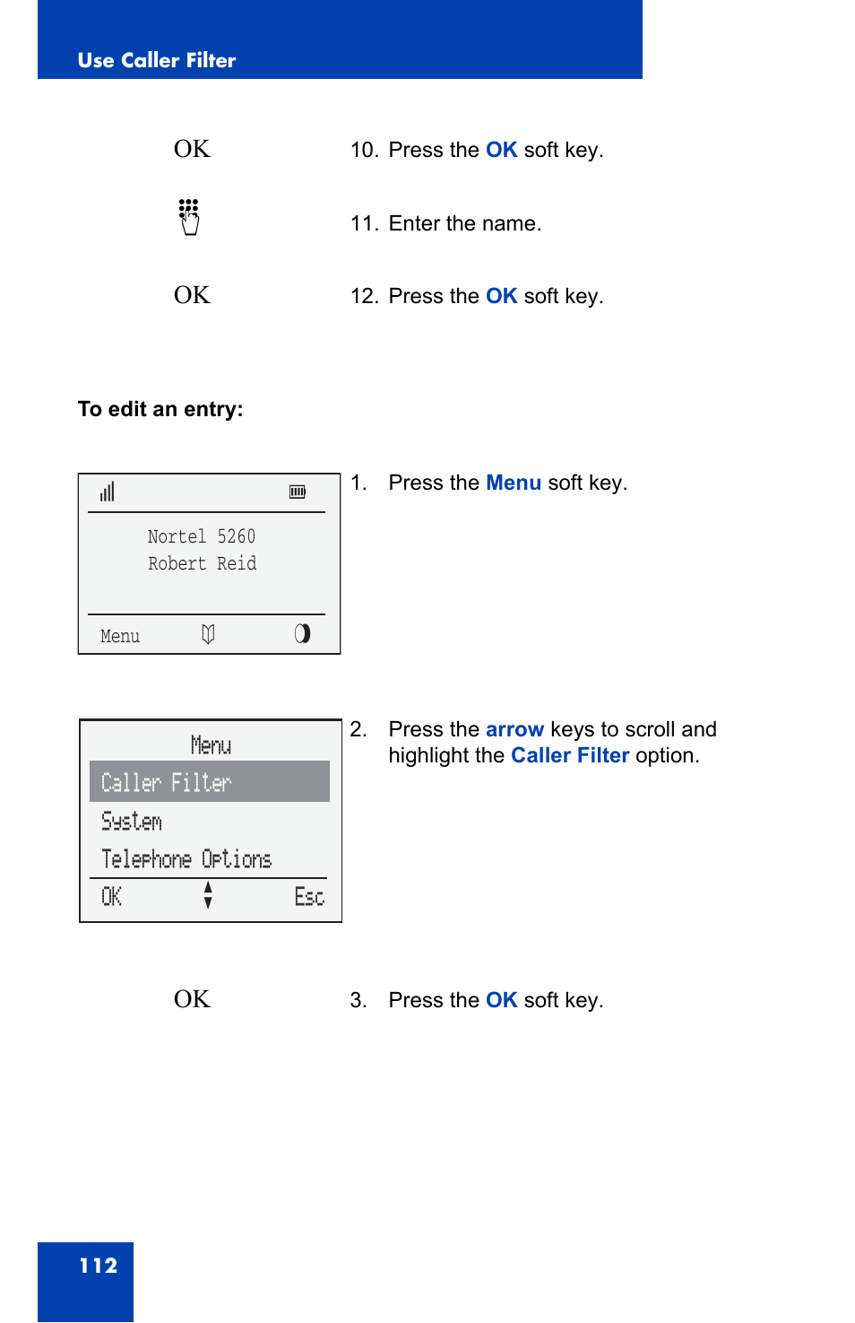 Nortel Networks 4060 User Manual | Page 112 / 174