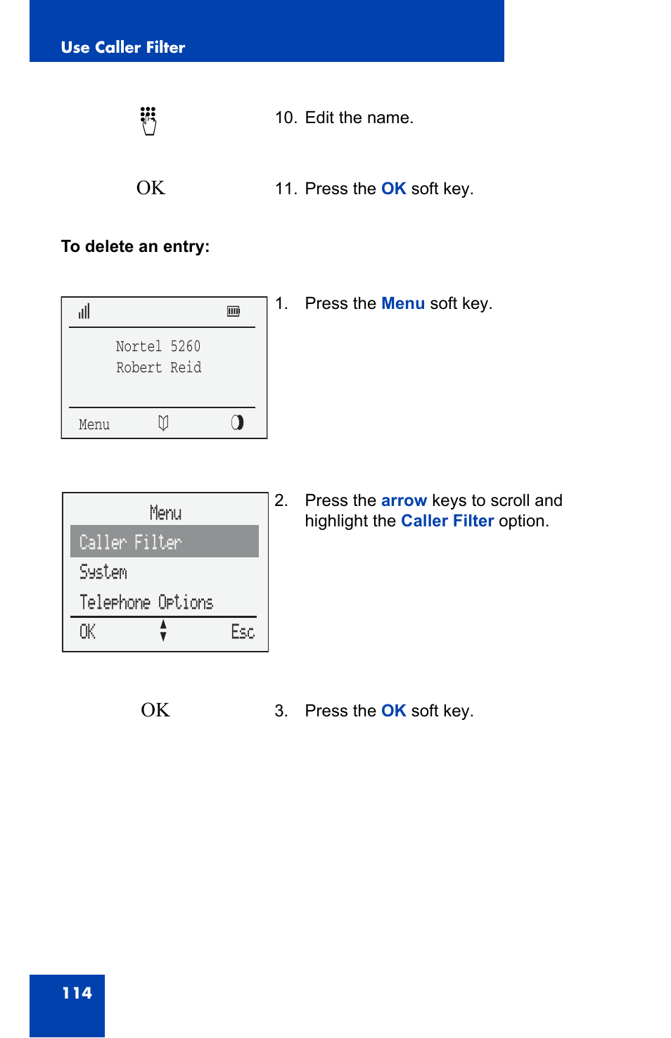 Nortel Networks 4060 User Manual | Page 114 / 174