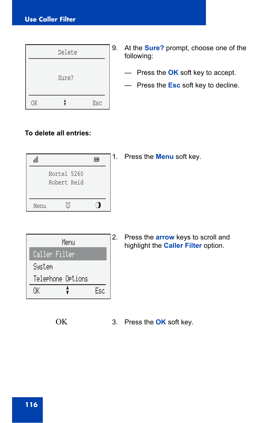 Nortel Networks 4060 User Manual | Page 116 / 174