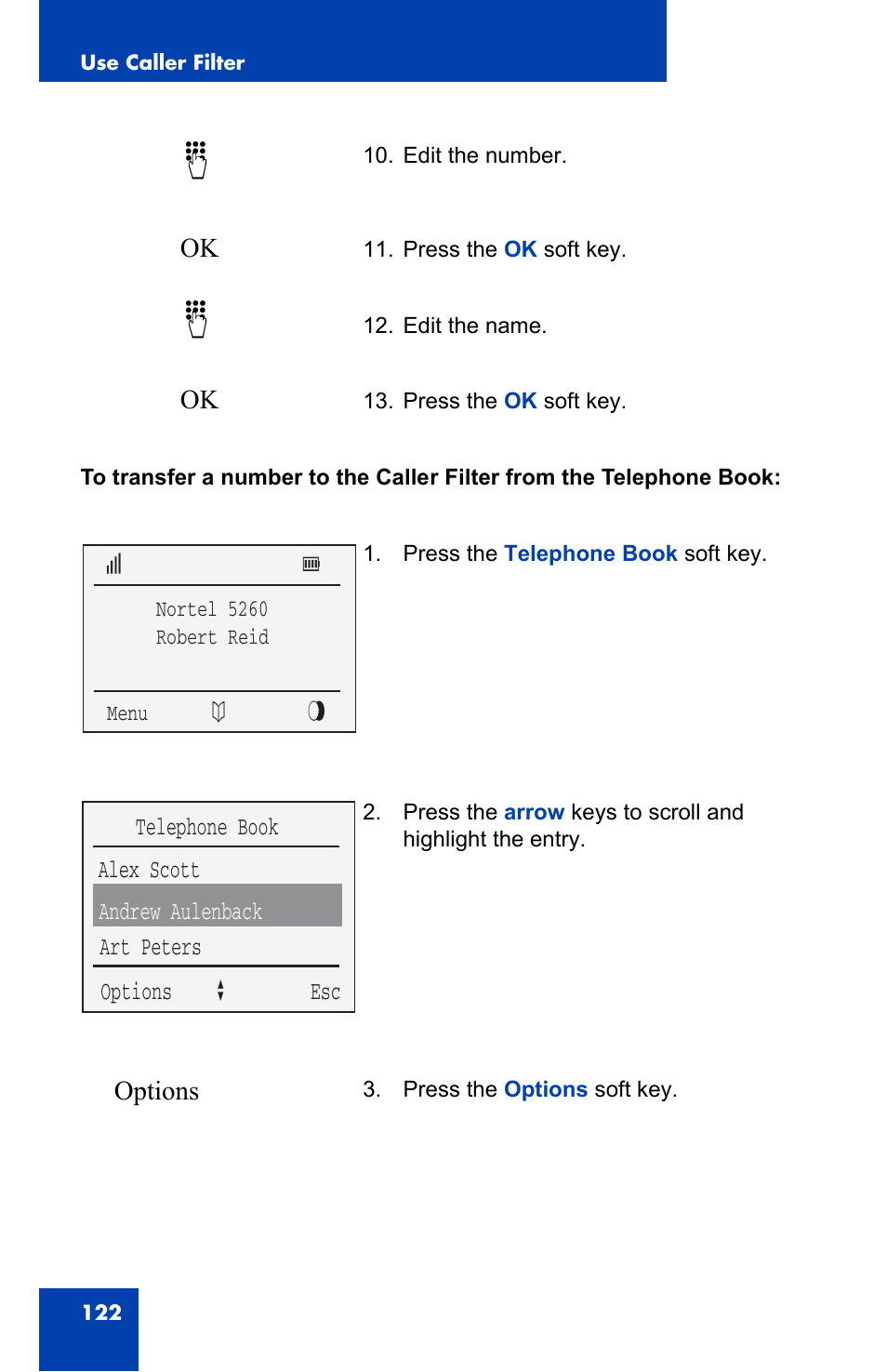 Nortel Networks 4060 User Manual | Page 122 / 174
