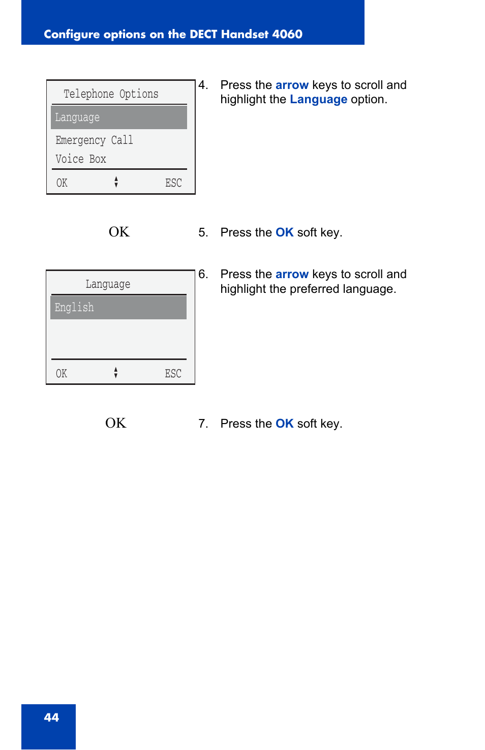 Nortel Networks 4060 User Manual | Page 44 / 174