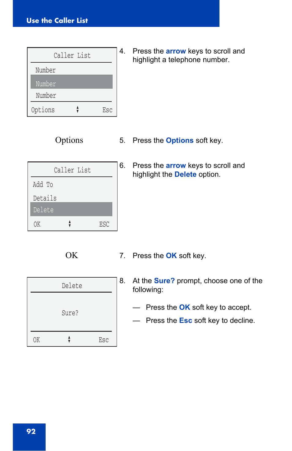 Nortel Networks 4060 User Manual | Page 92 / 174
