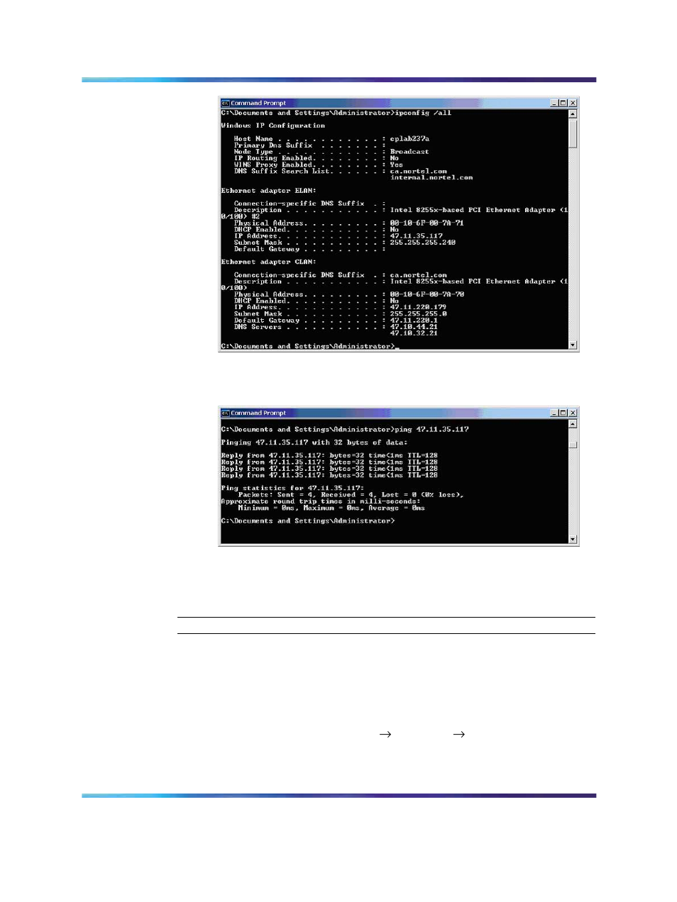 Check event logs | Nortel Networks CallPilot NN44200-700 User Manual | Page 83 / 150