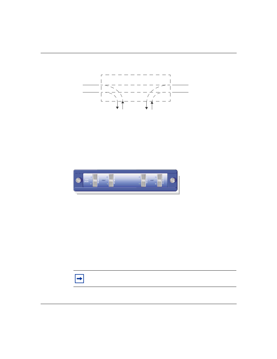 Network add/drop ring application, Figure 3, Cwdm oadm network and equipment side connections | Figure 4, Cwdm oadm front panel | Nortel Networks 10292FA User Manual | Page 20 / 70