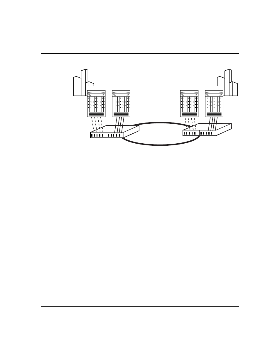 Cwdm omux in a ring application, Figure 9, Cwdm omux point-to-point configuration example | Nortel Networks 10292FA User Manual | Page 24 / 70