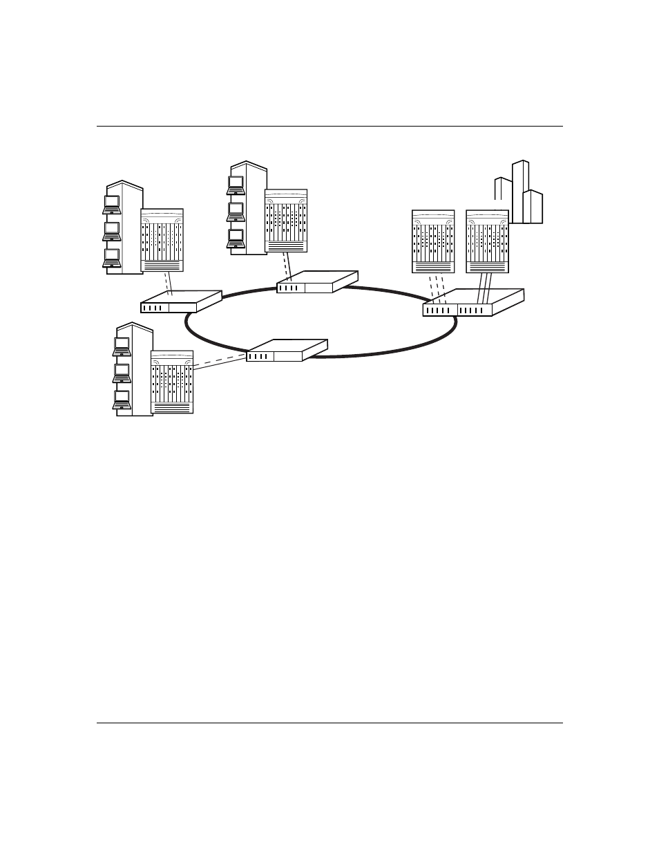 Figure 10, Cwdm omux ring configuration example | Nortel Networks 10292FA User Manual | Page 25 / 70