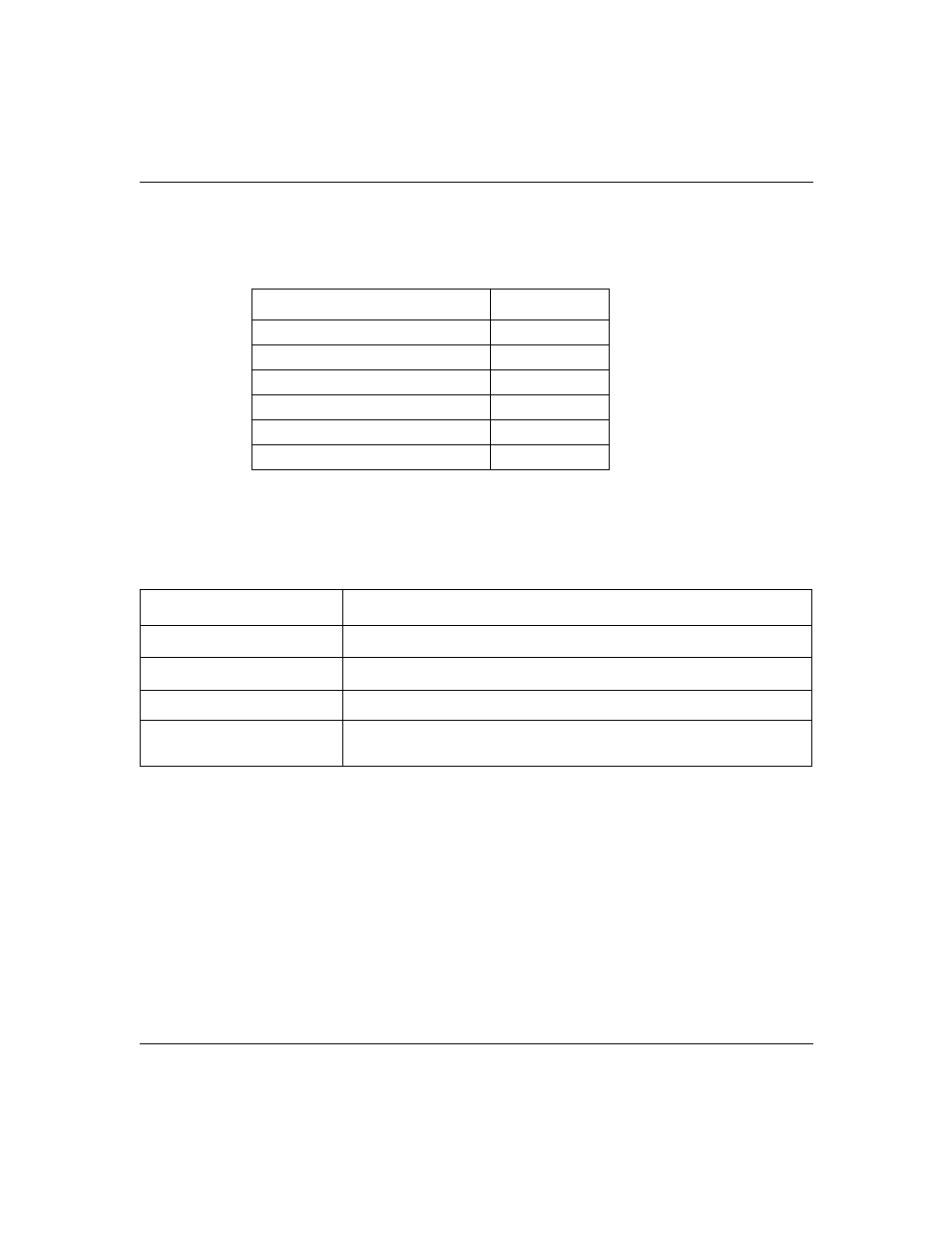 Table 7, Hub and spoke signal loss values, Table 8 | Nortel Networks 10292FA User Manual | Page 34 / 70