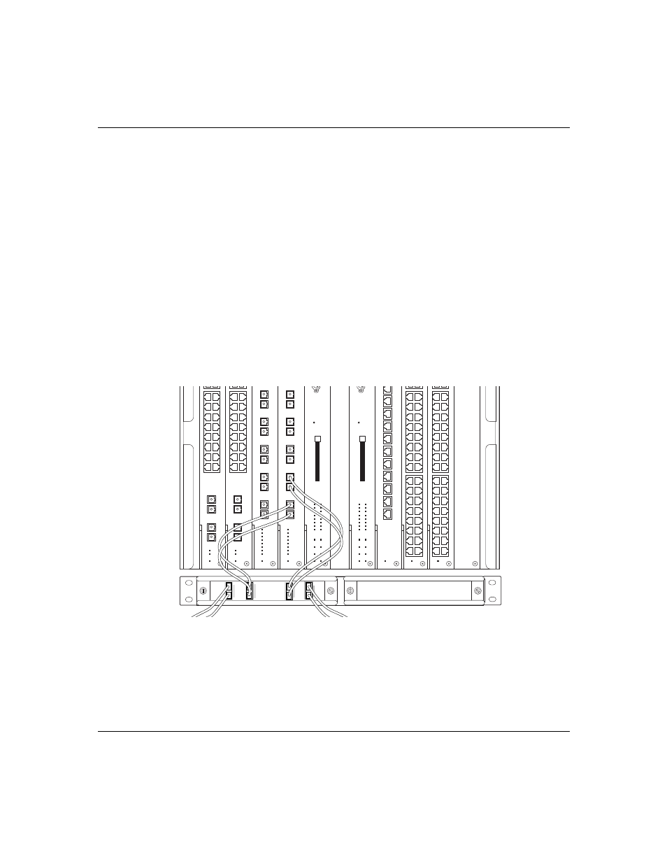 Figure 16, Cabling a cwdm oadm, Figure 16 cabling a cwdm oadm | Nortel Networks 10292FA User Manual | Page 40 / 70