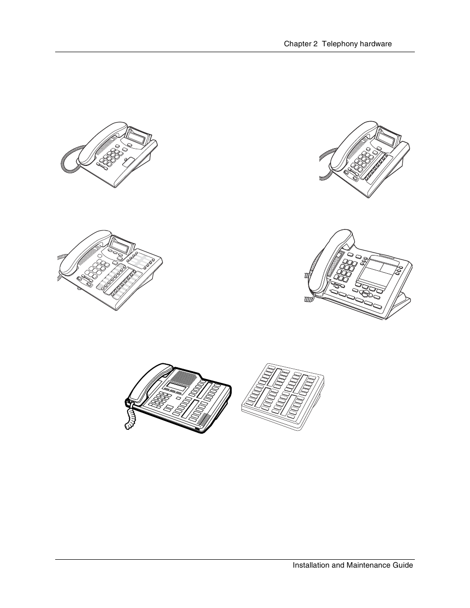 Telephones and adapters | Nortel Networks BCM1000 User Manual | Page 103 / 347