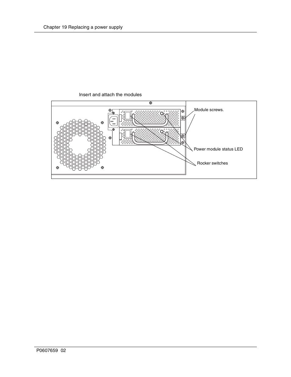 Figure 136 insert and attach the modules, Insert both, Modules | Turn power, Module, Switches on, Restore unit to, Operation | Nortel Networks BCM1000 User Manual | Page 276 / 347