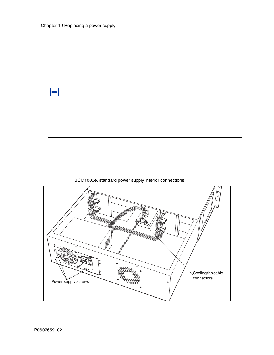 Replacing a power supply in an bcm1000e | Nortel Networks BCM1000 User Manual | Page 278 / 347