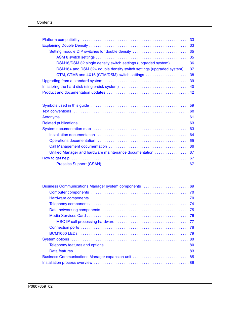 Nortel Networks BCM1000 User Manual | Page 44 / 347