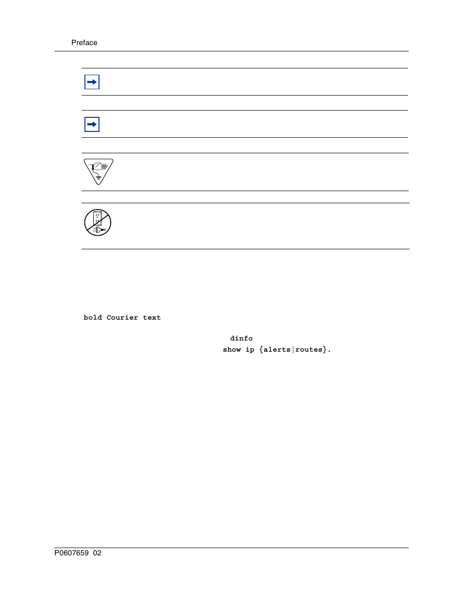 Text conventions | Nortel Networks BCM1000 User Manual | Page 60 / 347