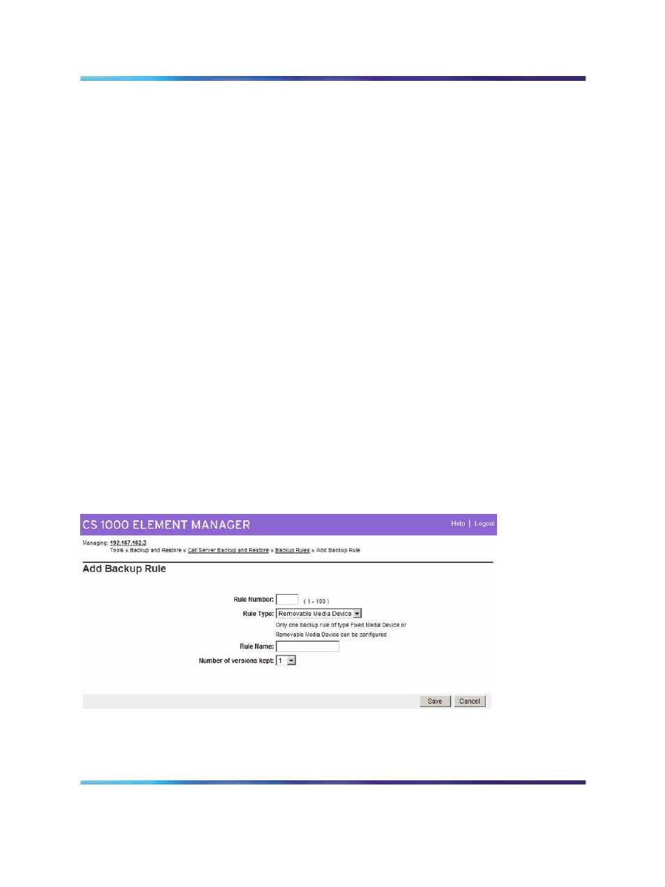 Rmd rule type, Figure 10 rmd rule type in element manager | Nortel Networks NN43001-106 User Manual | Page 519 / 576