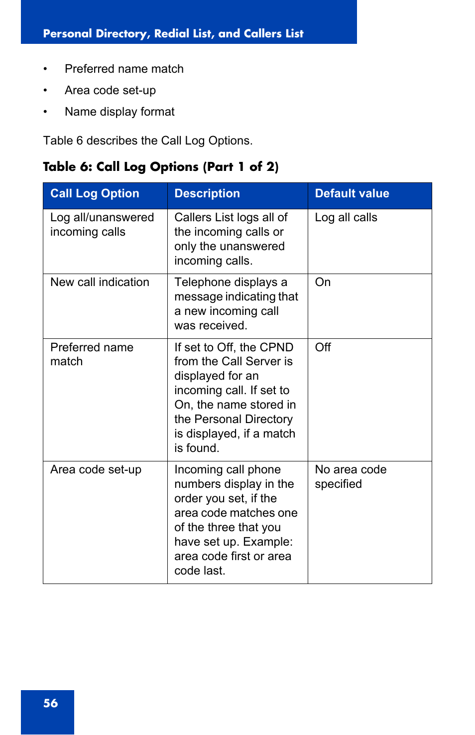 Nortel Networks N0035509 User Manual | Page 56 / 90