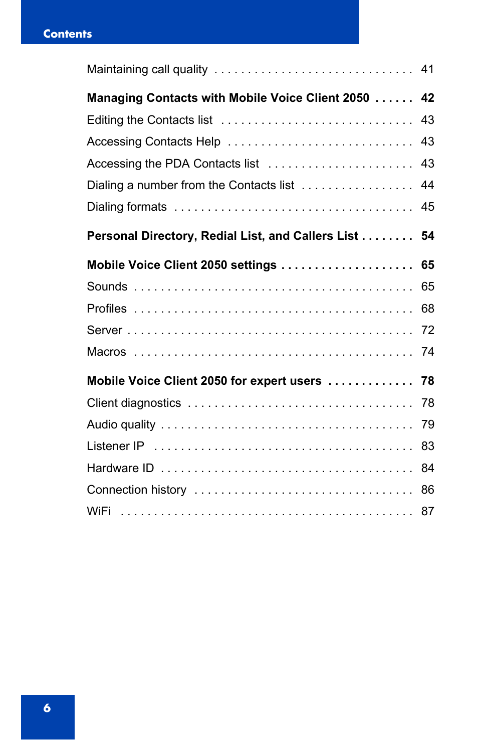 Nortel Networks N0035509 User Manual | Page 6 / 90