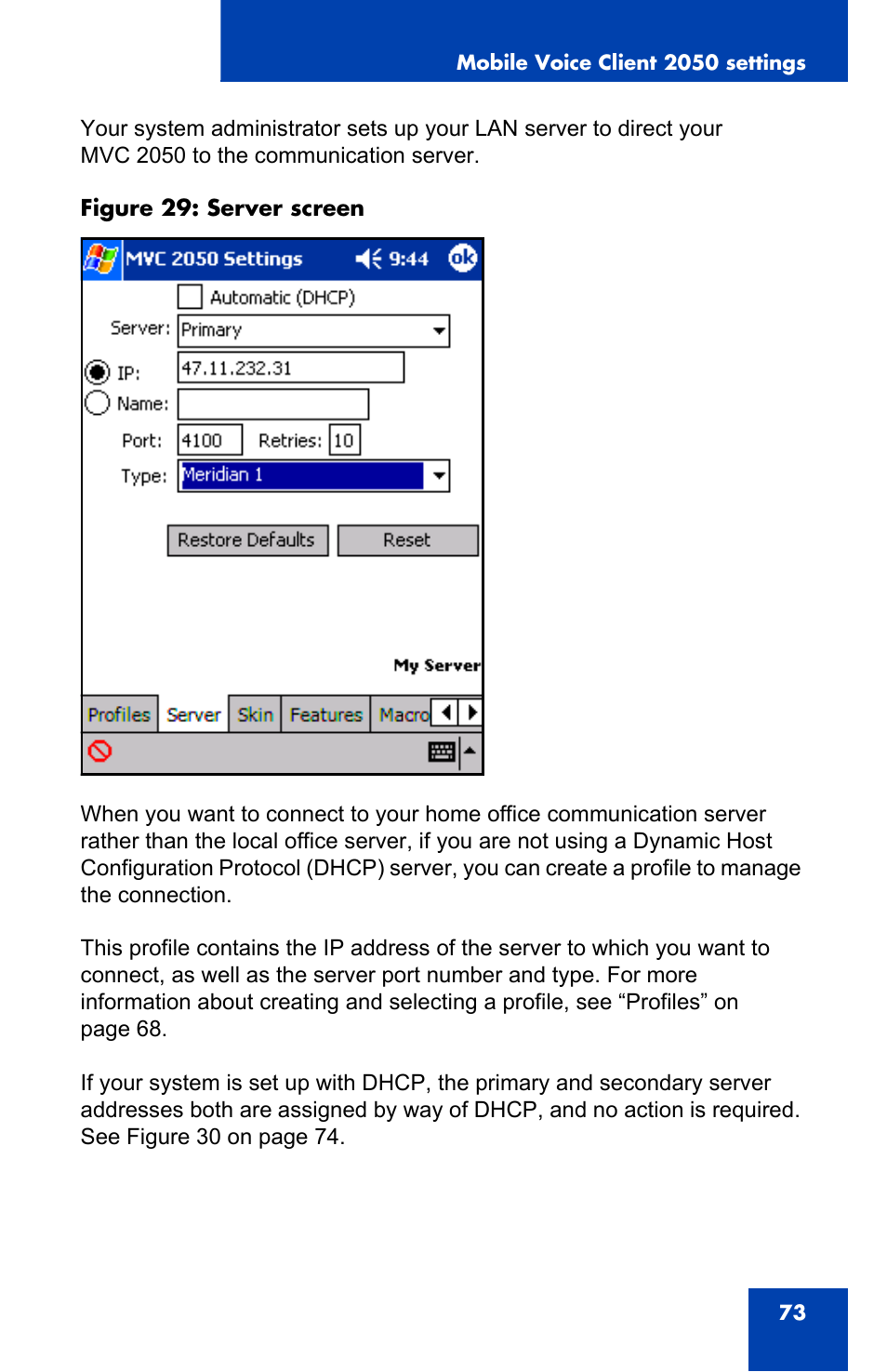 Aaa1191.bmp | Nortel Networks N0035509 User Manual | Page 73 / 90