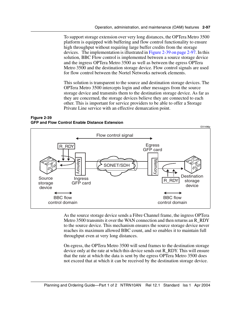 Nortel Networks OPTera Metro 3500 User Manual | Page 135 / 342