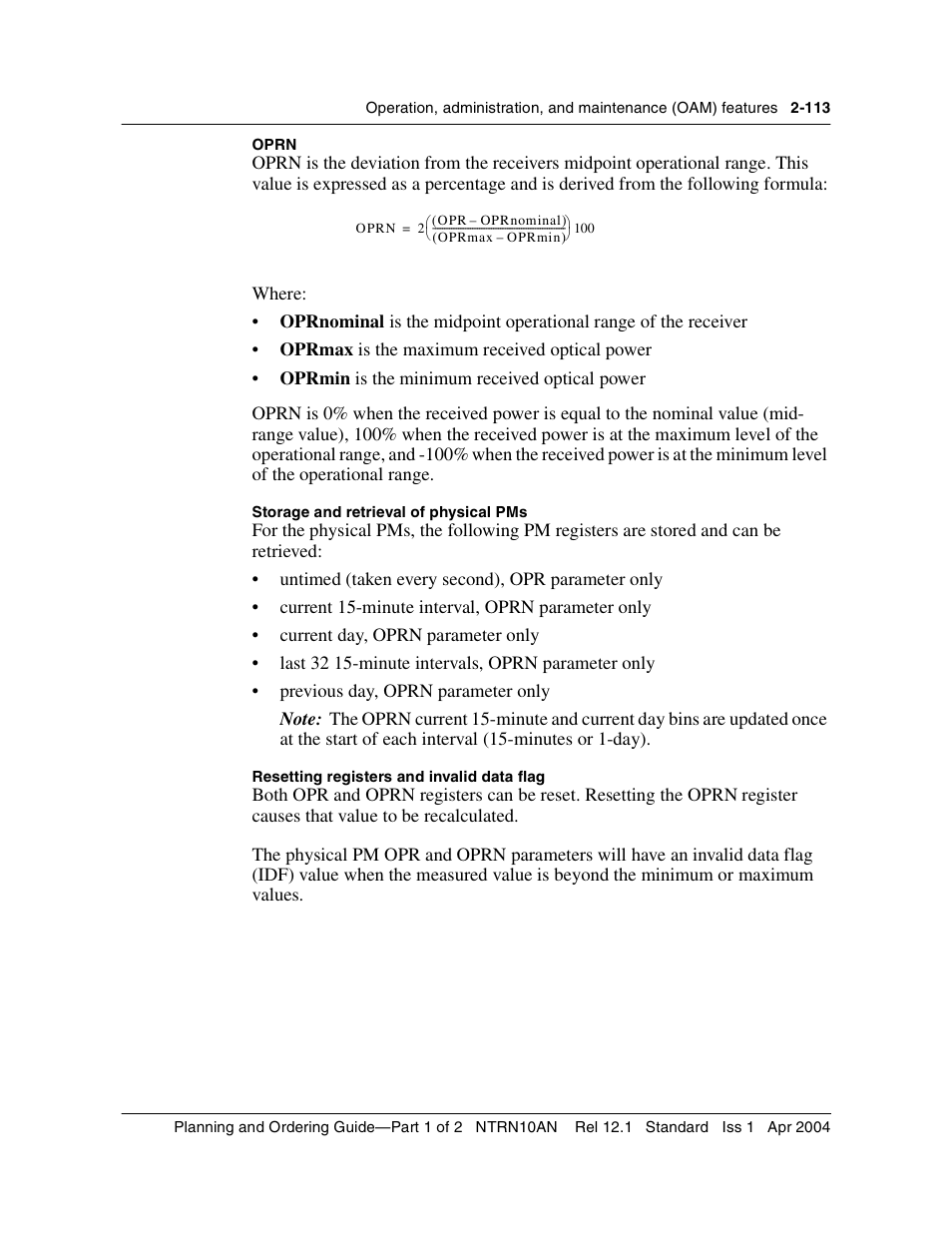 Nortel Networks OPTera Metro 3500 User Manual | Page 151 / 342