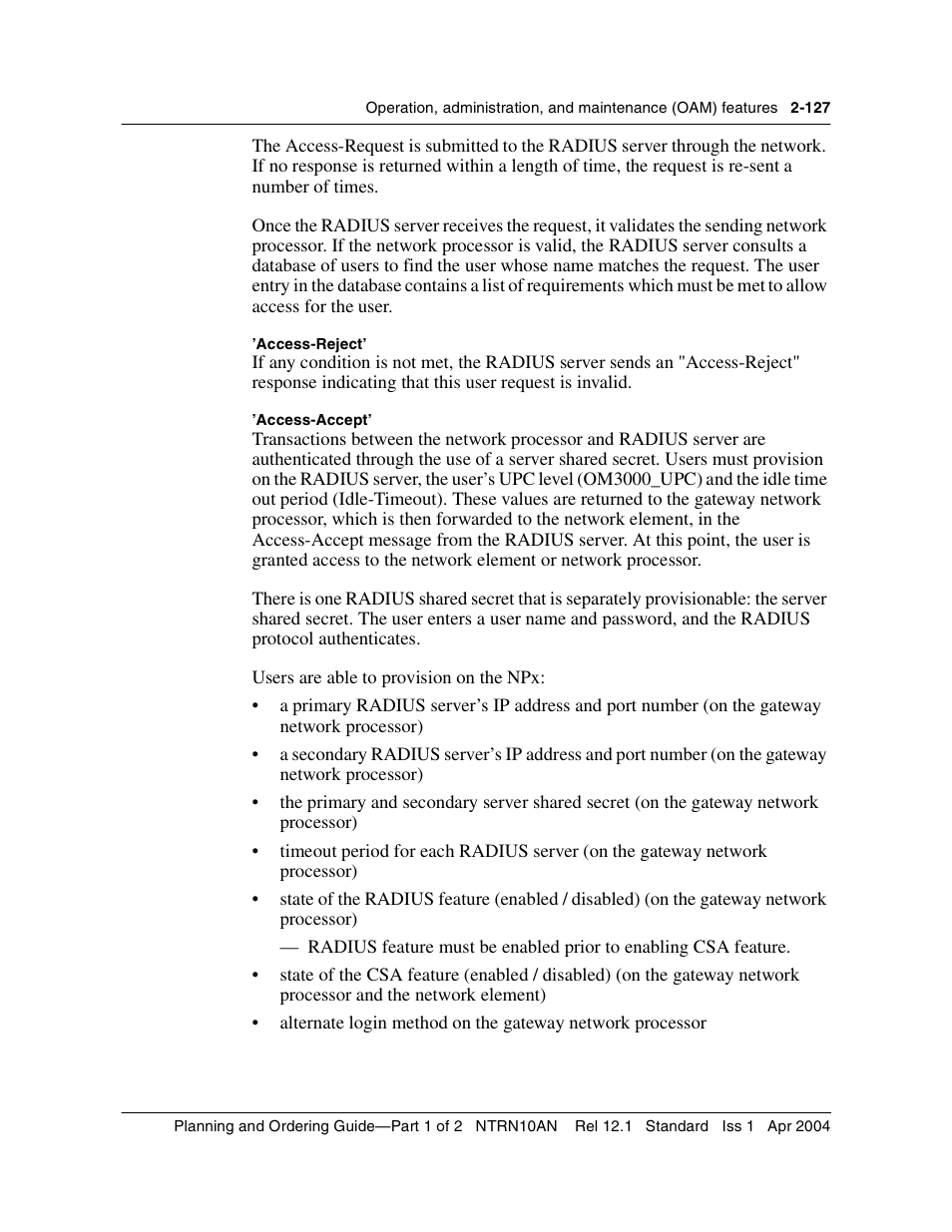 Nortel Networks OPTera Metro 3500 User Manual | Page 165 / 342