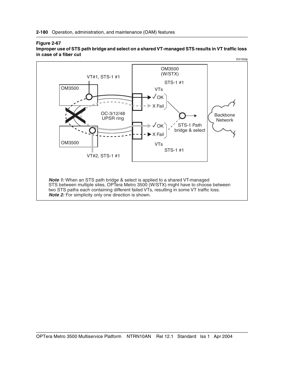 Figure 2-67 on | Nortel Networks OPTera Metro 3500 User Manual | Page 218 / 342