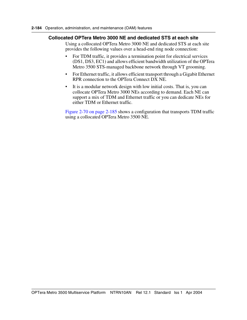 Nortel Networks OPTera Metro 3500 User Manual | Page 222 / 342