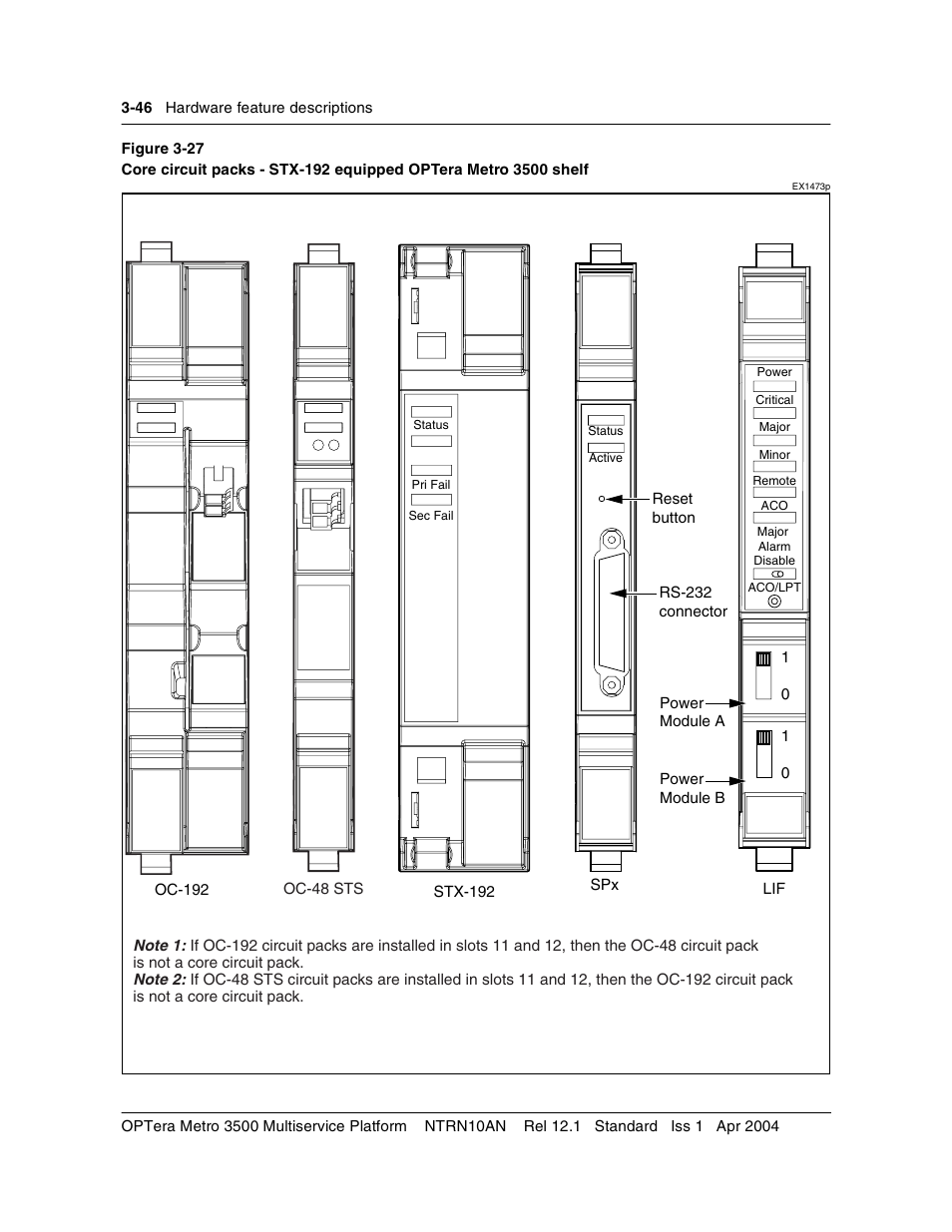 Nortel Networks OPTera Metro 3500 User Manual | Page 274 / 342