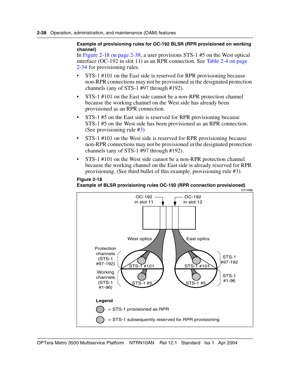 Nortel Networks OPTera Metro 3500 User Manual | Page 76 / 342