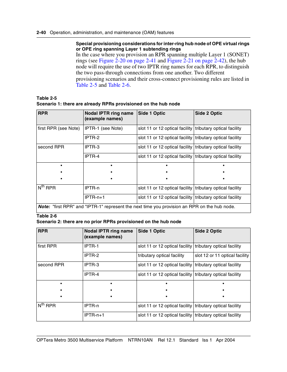 Nortel Networks OPTera Metro 3500 User Manual | Page 78 / 342