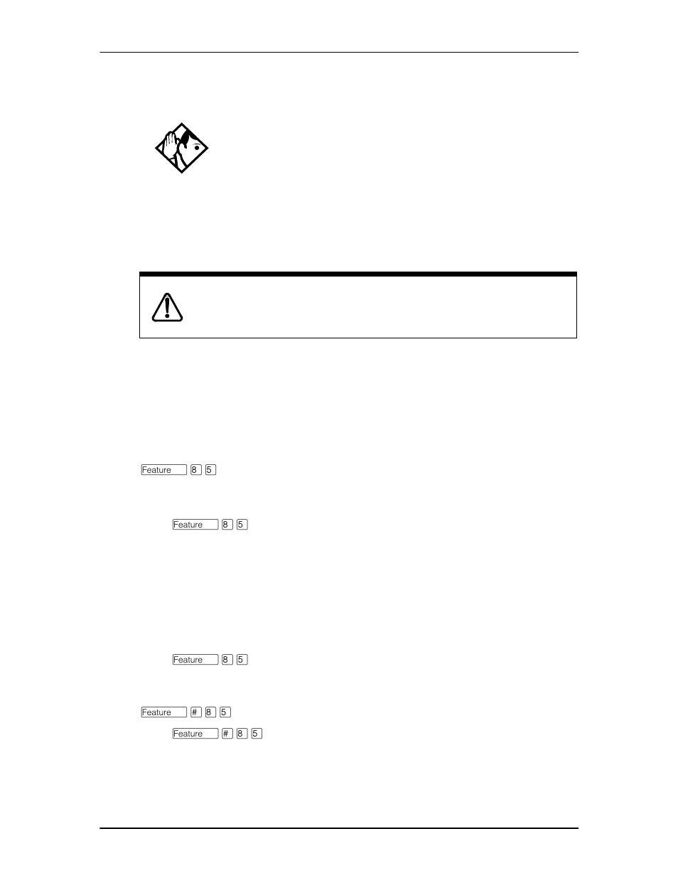 Moving telephones, Stopping calls, Refusing to answer a call | Canceling do not disturb, Dnd) 109 | Nortel Networks Enterprise Edge Feature Programming Telephone User Manual | Page 109 / 170