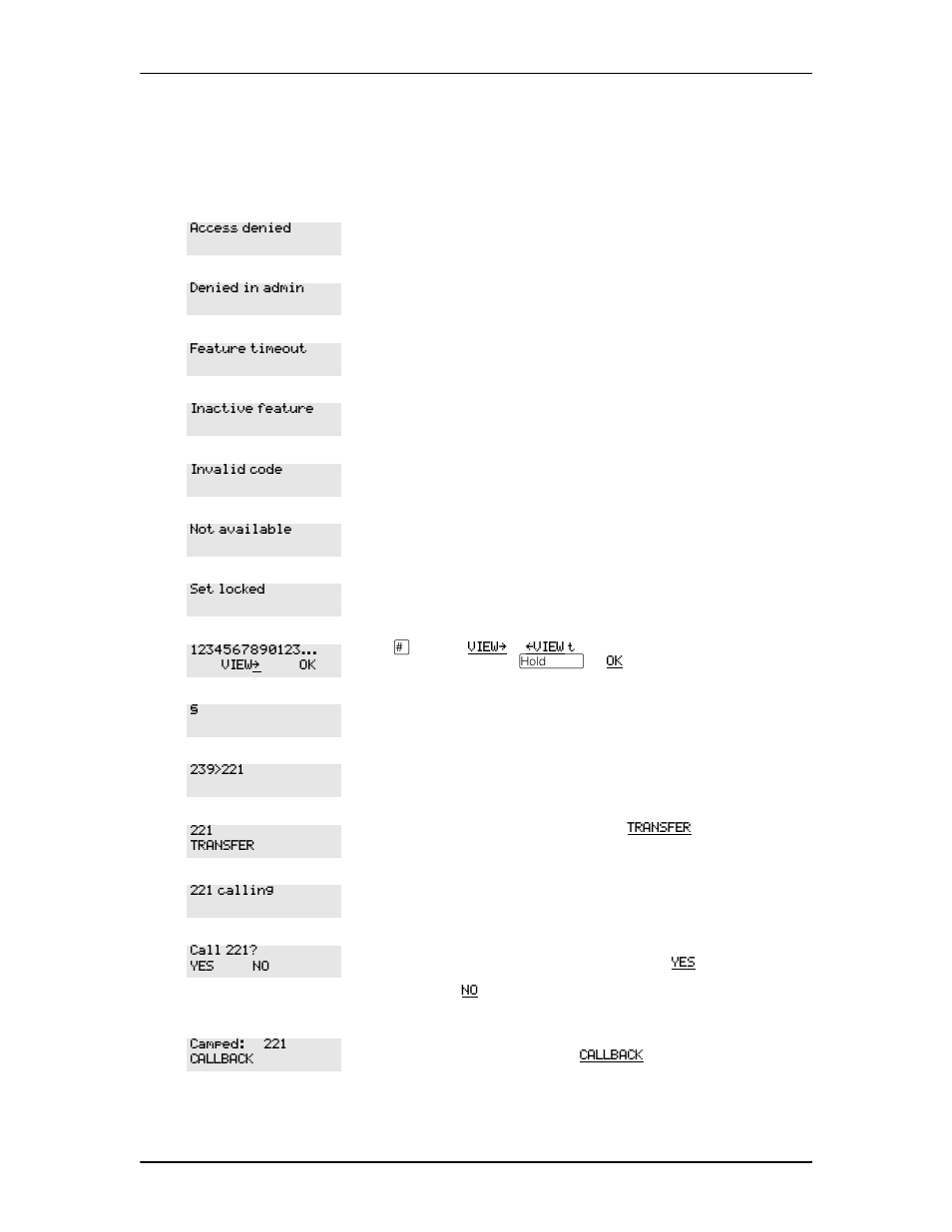 Common feature displays, Chapter 20, Common feature displays 149 | Nortel Networks Enterprise Edge Feature Programming Telephone User Manual | Page 149 / 170